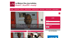 Desktop Screenshot of maisondesjournalistes.org
